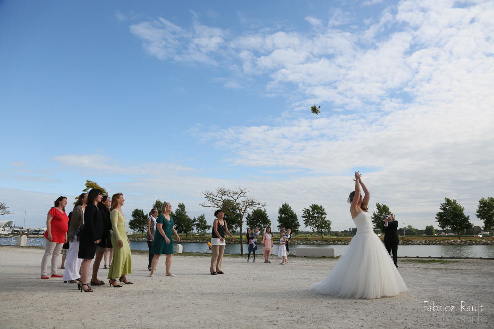 Lancer de bouquet