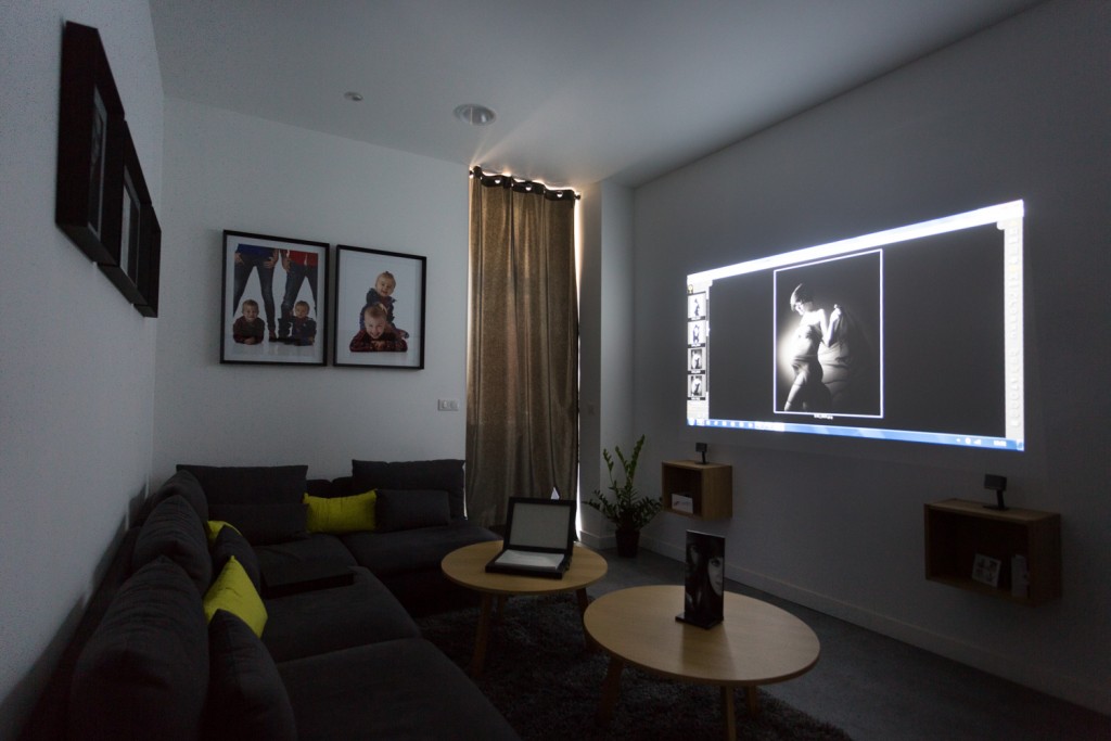 En mode projection